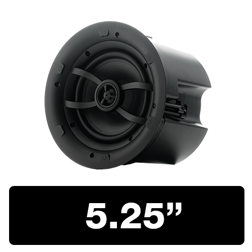 Install In-Ceiling 5.25" Speakers [Pair]