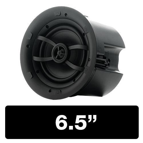 Install In-Ceiling 6.5" Speakers [Pair]